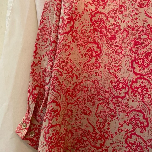 Quirky Pink Vintage button down - Picture 6 of 6